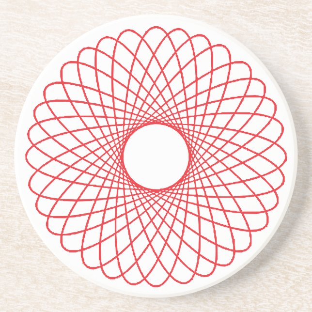 Sphere with Pattern Coasters (Front)