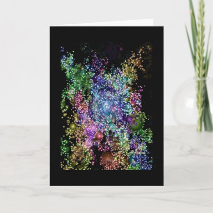 Spheres Mix1 (card) Holiday Card