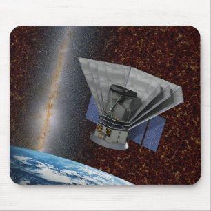 SPHEREx Galaxy Hunter Spacecraft Mouse Mat