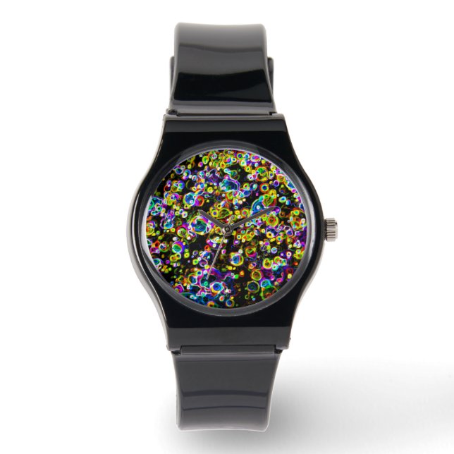 Spheroids Style Organic Design Orbs  Watch (Front)