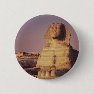 Sphinx 6 Cm Round Badge