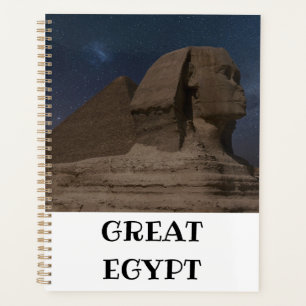 Sphinx and Giza Pyramids Planner