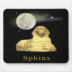 sphinx at nght mousepad
