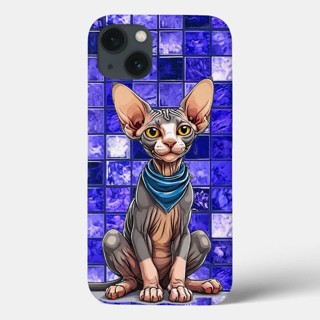 🐱 Sphinx Cat Gift for cat lover Case-Mate iPhone Case (Back)