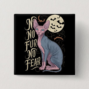 Sphinx Cat Horror Stories 15 Cm Square Badge