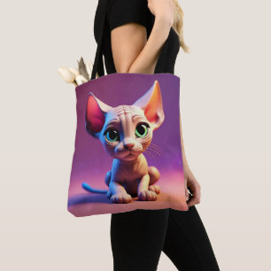 SPHINX HAIRLESS CAT TOTE PURSE BAG