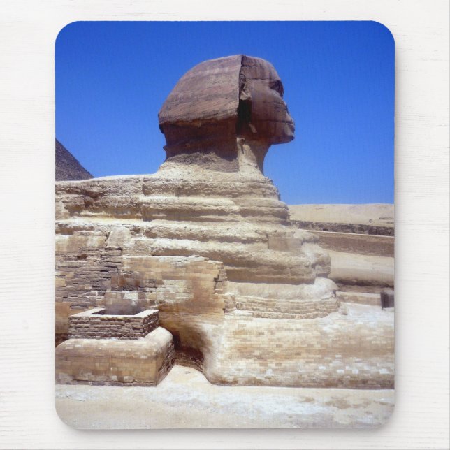 sphinx head mouse mat (Front)