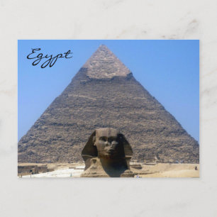 sphinx khafre postcard