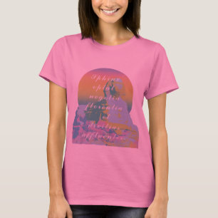 Sphinx Latin Quote Gradient Art T-Shirt