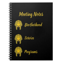 Sphinx Notebook | Mahogany Vida