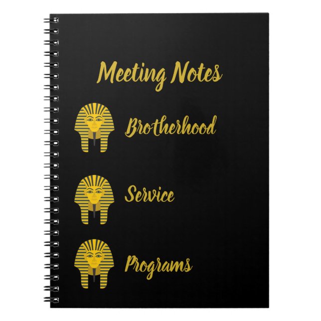 Sphinx Notebook | Mahogany Vida (Front)