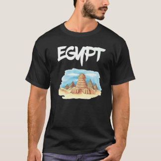 Sphinx Pyramids Ancient Egypt Egyptian Egyptology  T-Shirt