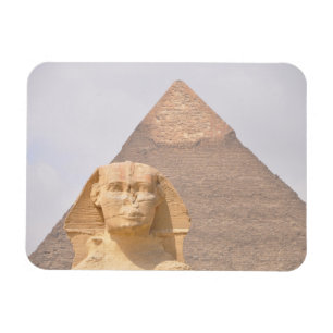 Sphinx Pyramids Antient Egypt Khufu Pharoah  Magnet