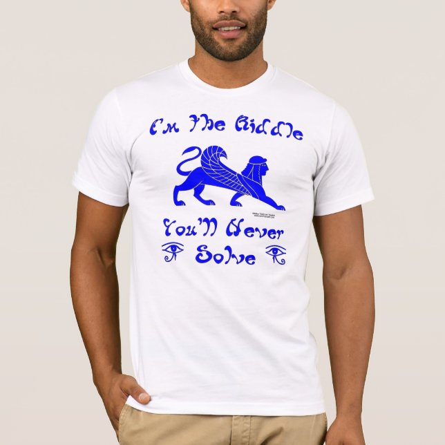 Sphinx Riddle Men's T-Shirt (Front)