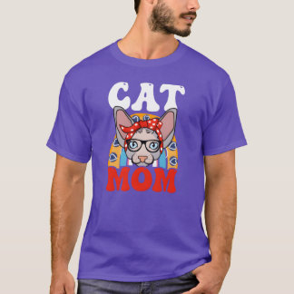 Sphyn Cat Bandanna Cat Mum boy T-Shirt