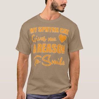 Sphyn Cat Smile T-Shirt