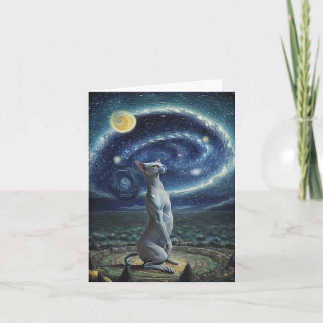 Sphynx Any Occasion Greeting Card (Front)