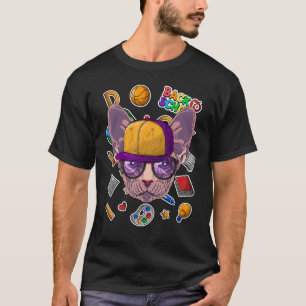 Sphynx Back To School First Day Of School Cat T-Shirt