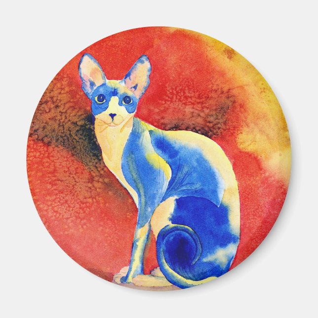 Sphynx Cat #1 Magnet (Front)