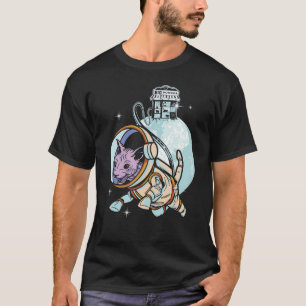 Sphynx Cat Astronaut Space Galaxy Cats Owner T-Shirt