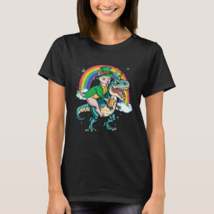 Sphynx Cat Beer Dino Rex Horn Rainbow T-Shirt