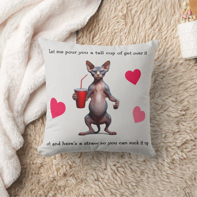 Sphynx Cat Cushion (Blanket)