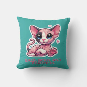 Sphynx cat cushion