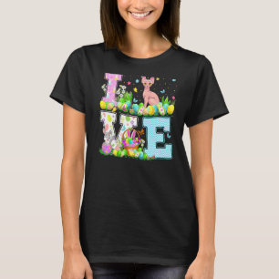 Sphynx Cat Easter Egg Hunt  Love Sphynx Cat Easter T-Shirt