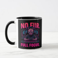 Sphynx Cat Gamer No Fur Full Focus