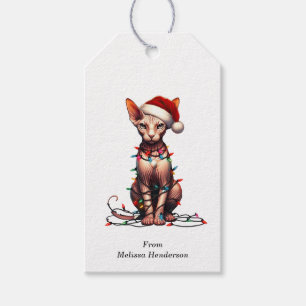Sphynx Cat Gift Tags