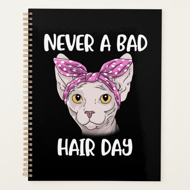 Sphynx Cat Gifts For Women And Men Sphynx Cat Planner (Front)
