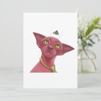 Sphynx Cat Holiday Card