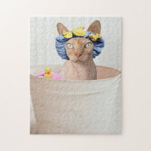 SPHYNX CAT JIGSAW PUZZLE