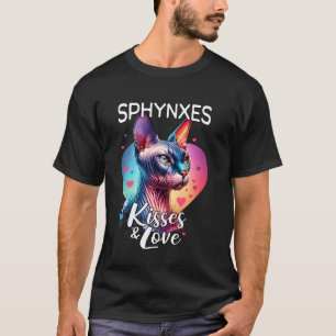 Sphynx Cat Kisses Sphynx Cat Love T-Shirt