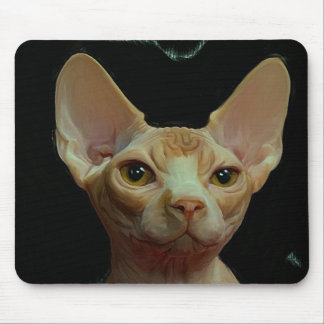 sphynx cat mouse mat