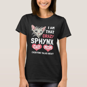 Sphynx Cat Mum Hairless Cat T-Shirt