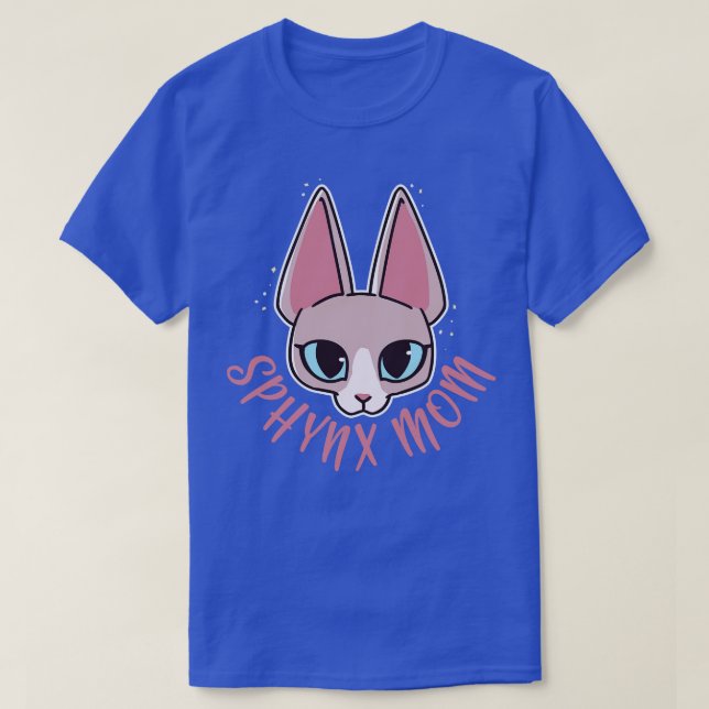 Sphynx Cat Mum T-Shirt (Design Front)