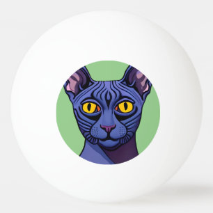 Sphynx Cat Ping Pong Ball