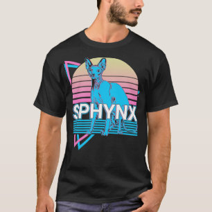 Sphynx Cat Retro T-Shirt
