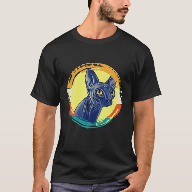 Sphynx Cat T-Shirt (Front)