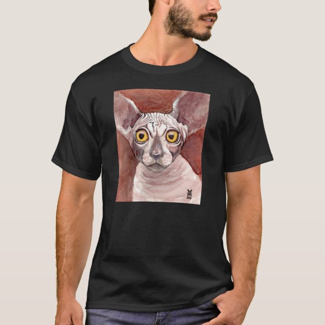 Sphynx Cat T-Shirt (Front)