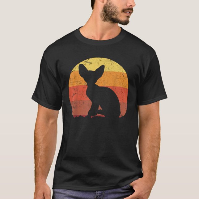 Sphynx Cat  T-Shirt (Front)