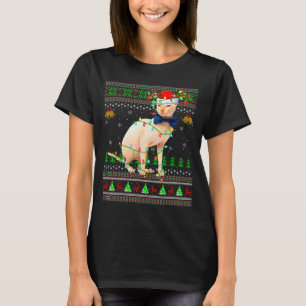 Sphynx Cat Ugly Christmas Sweaters Holiday Santa C