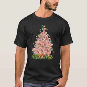 Sphynx Cat  Xmas Lights Santa Sphynx Cat Christmas T-Shirt