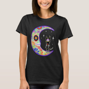Sphynx Dia de Los Muertos Skeleton Sugar Skull T-Shirt