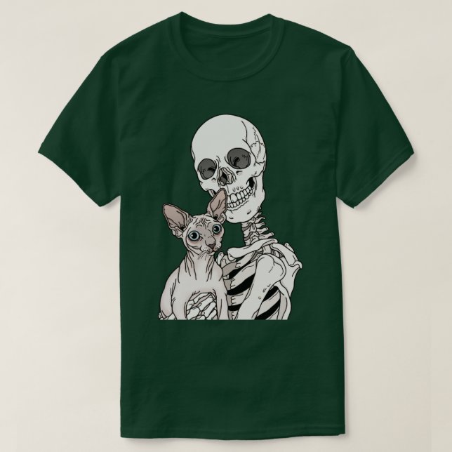 Sphynx Friend T-Shirt (Design Front)