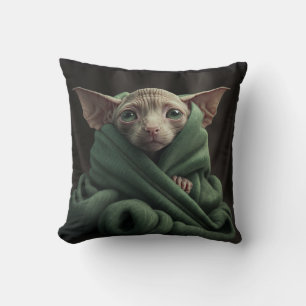 SPHYNX HAIRLESS CAT PILLOW