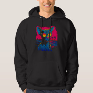 Sphynx Hairless Cat Summer Party Hoodie