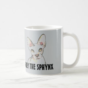SPHYNX HAIRLESS CATS, coffee mugs, OBEY Mug
