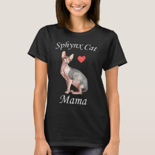 Sphynx Mum Cat Lover Pet Mother T-Shirt